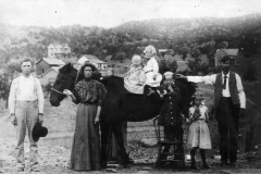 Lacey, Phelps, Angie and Robert Lacey with kids -White Oaks DLC