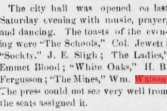 White Oaks golden era., February 07, 1884, Image 1